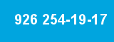 926 254-19-17